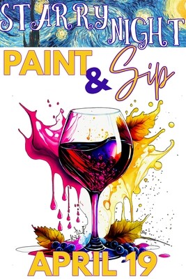 Paint and Sip- Starry Night