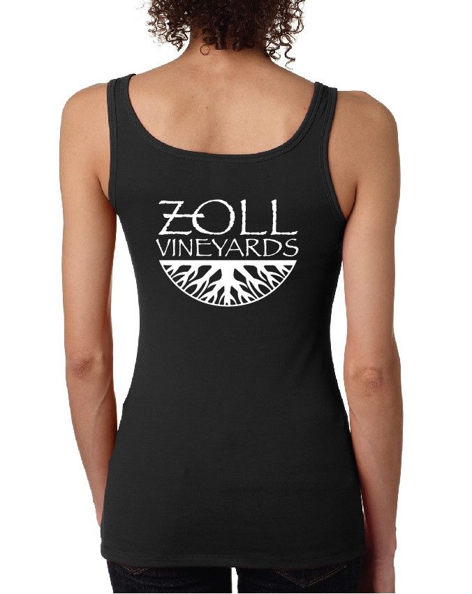Black White Logo Tanks
