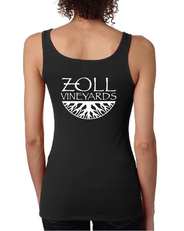 Black White Logo Tanks