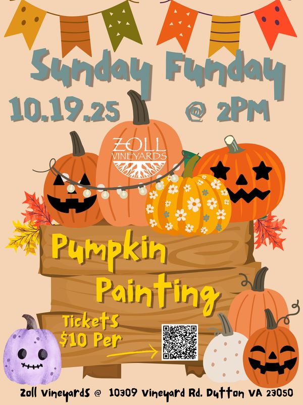 Sunday Funday Pumpkin Painting