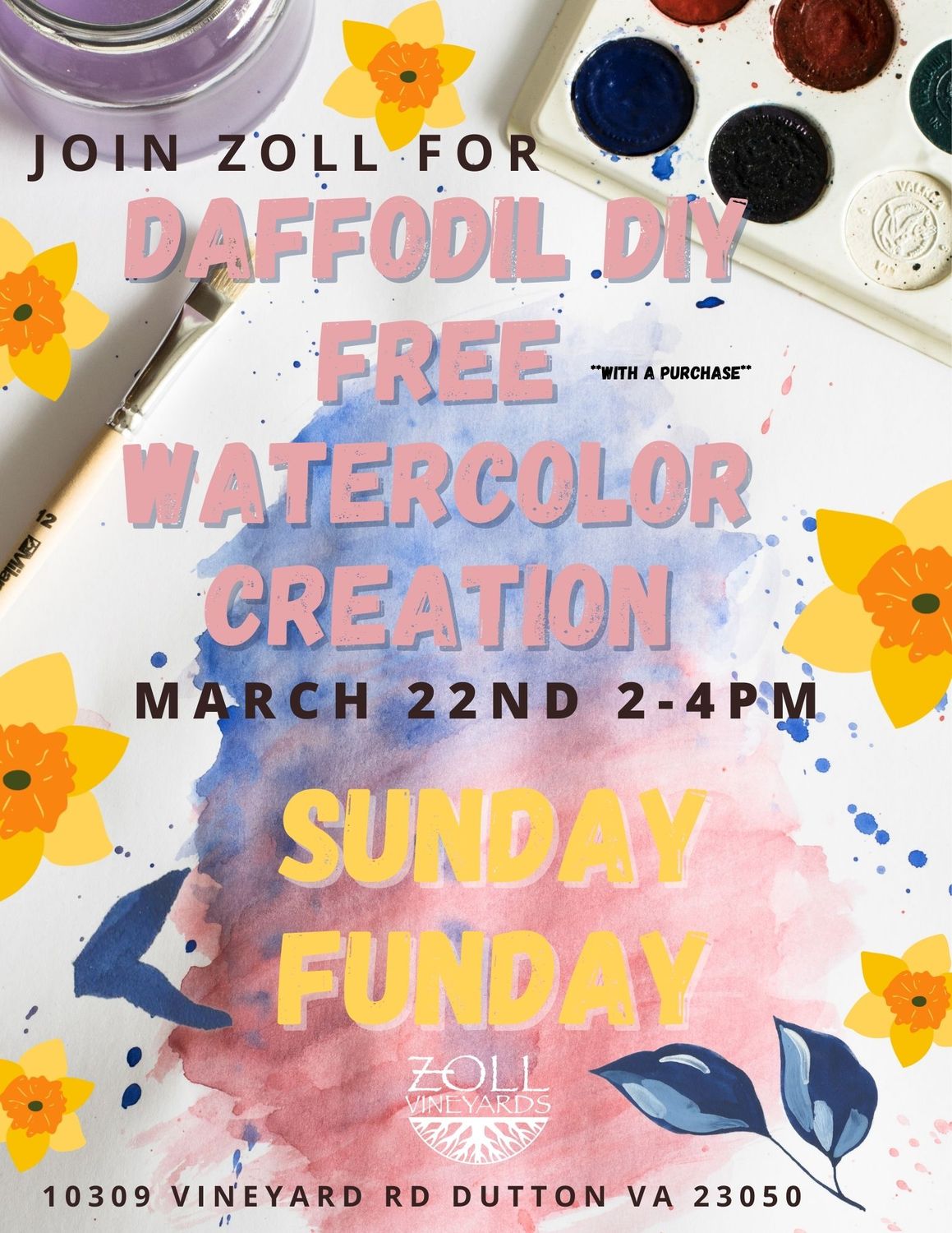 Free DIY Watercolor Creation Event Free DIY Watercolor Creation Event