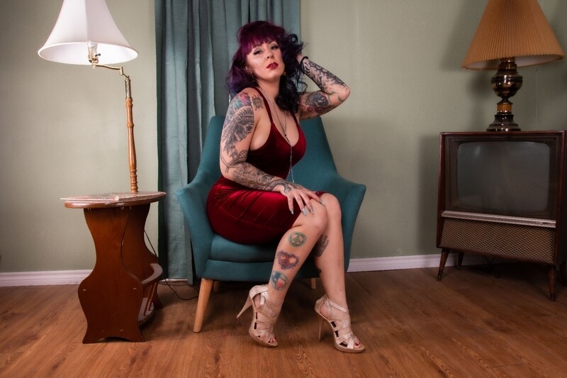 Cocktails and velvet session