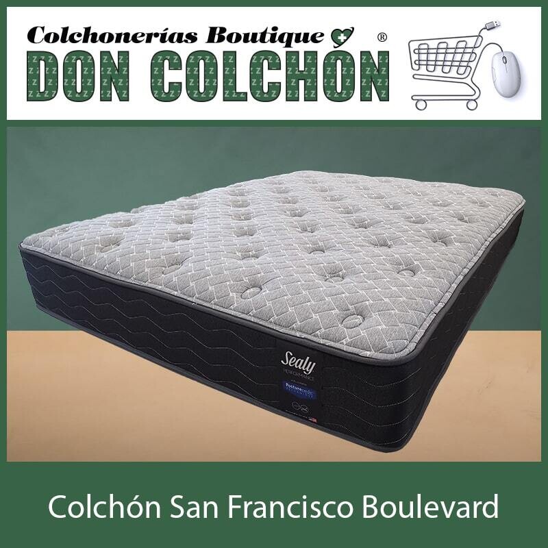 COLCHON QUEEN SAN FRANCISCO BOULEVARD PERFORMANCE SEALY