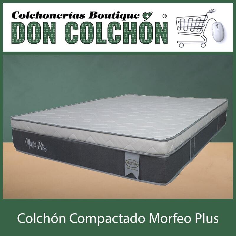 COLCHON QUEEN COMPACTADO MORFEO PLUS