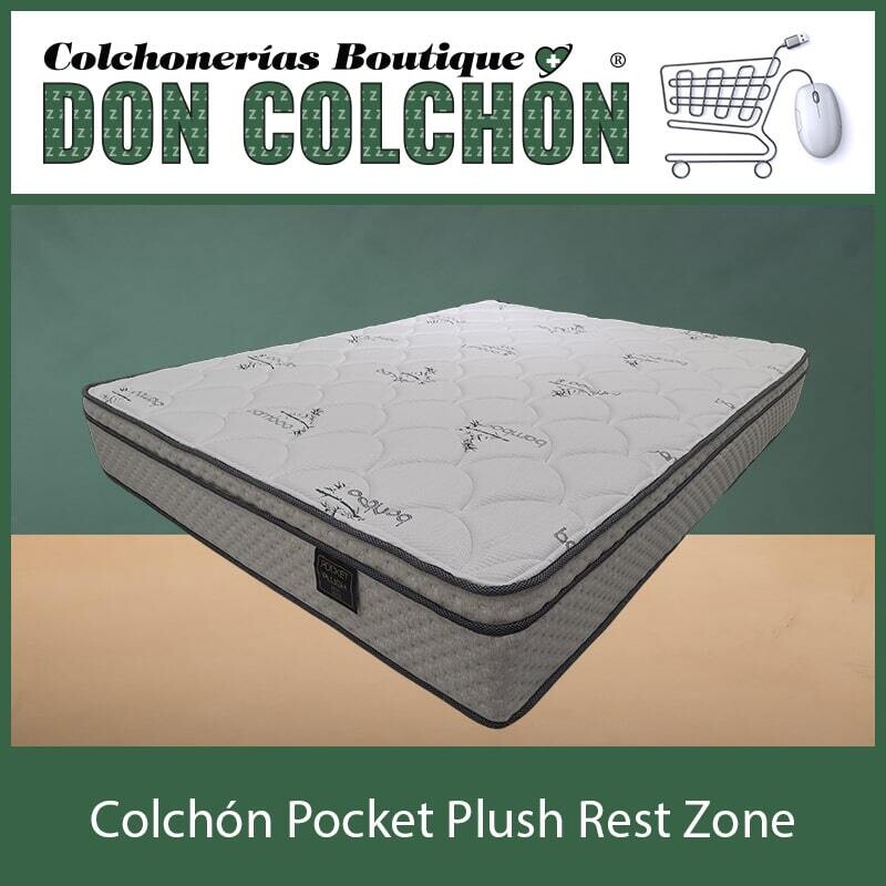 COLCHON INDIVIDUAL POCKET PLUSH REST ZONE