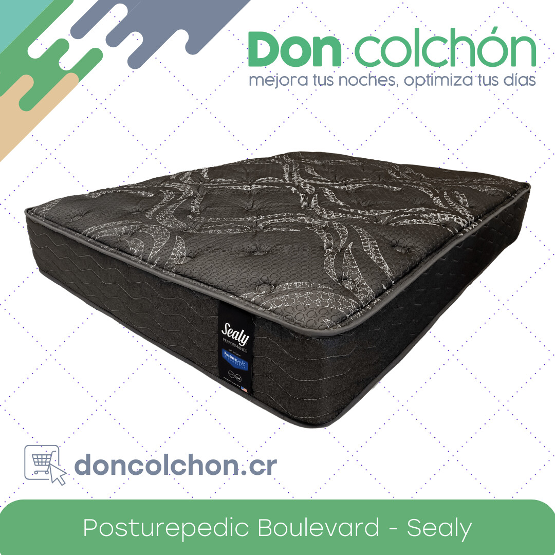 Colchón King Boulevard Posturepedic Sealy