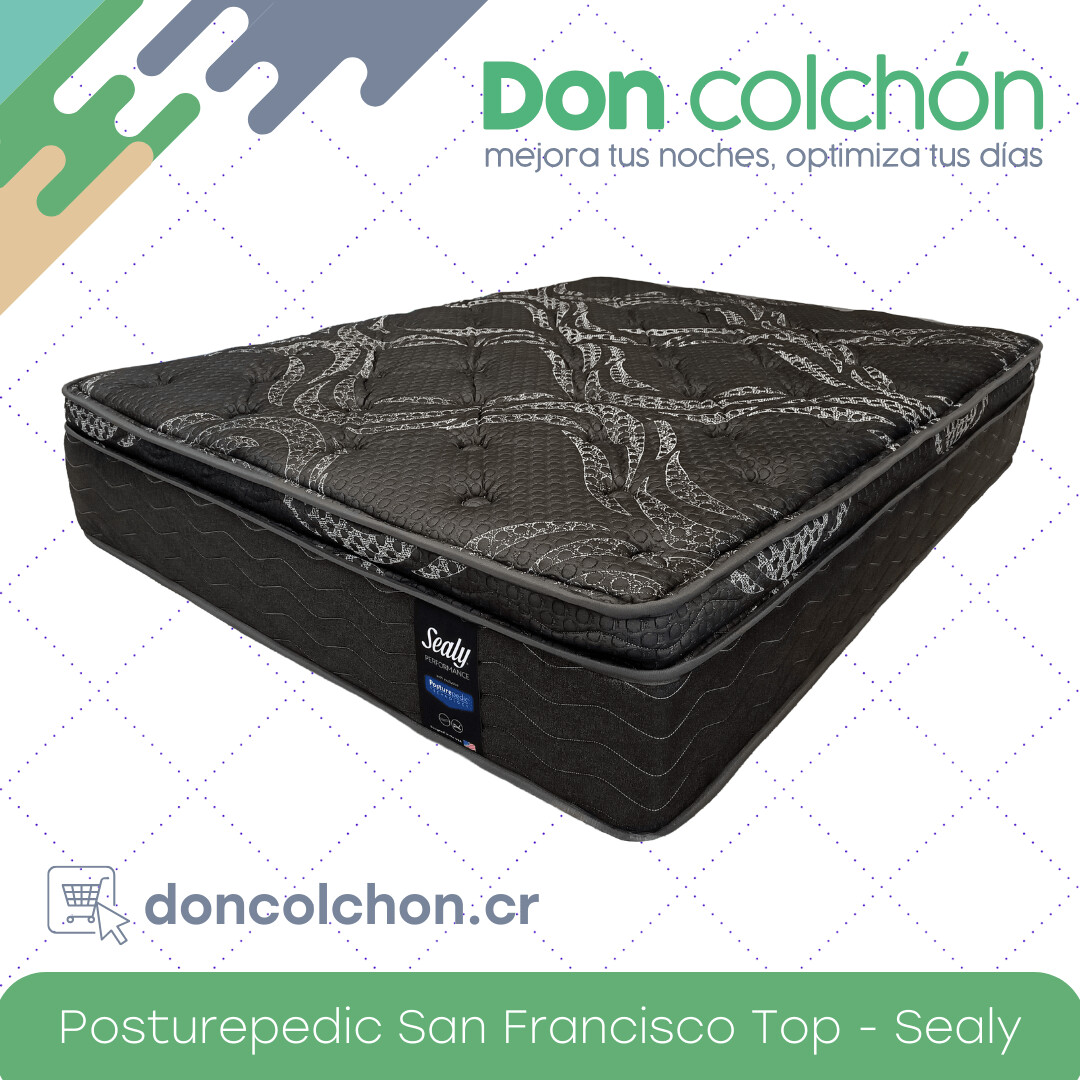 Colchón King San Francisco Top Posturepedic Sealy