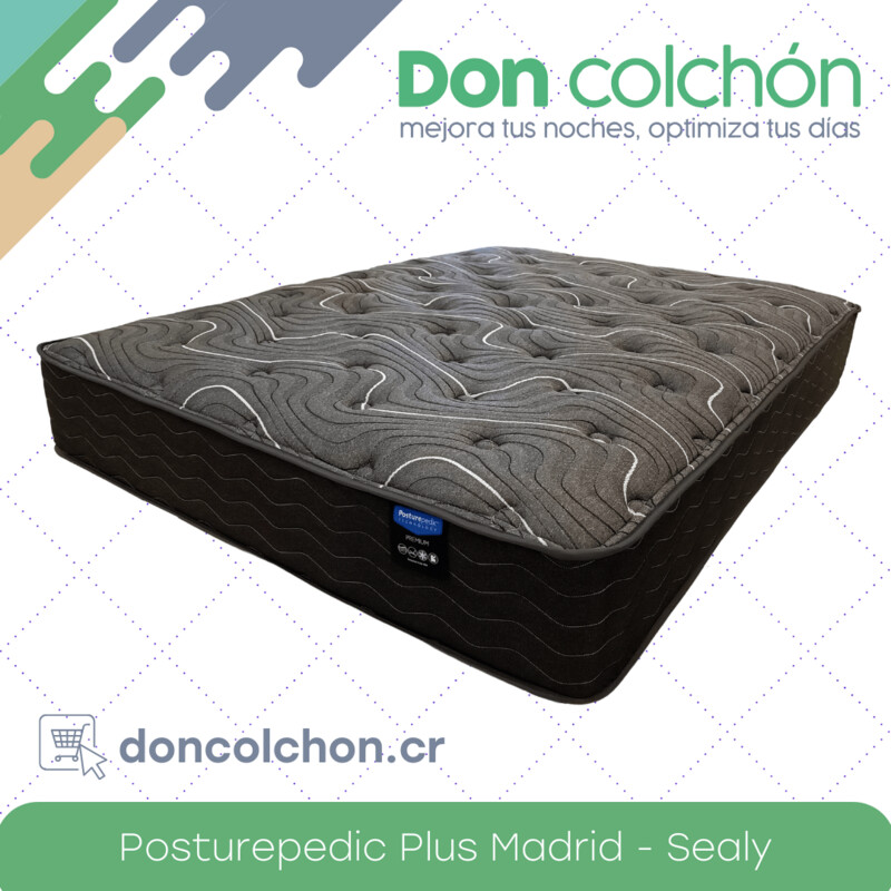 Colchón King Posturepedic Madrid Firm Sealy