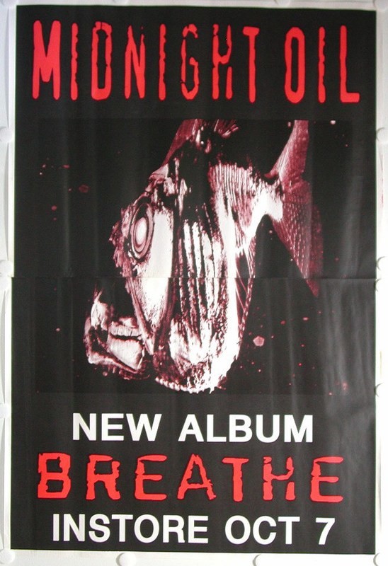 MIDNIGHT OIL &#39;Breathe&#39; Promo Poster