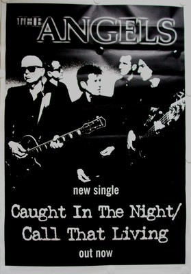 The ANGELS Caught in the Night Aussie Promo Poster