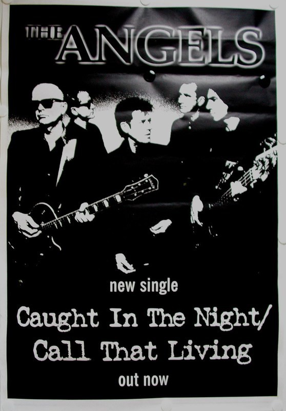The ANGELS Caught in the Night Aussie Promo Poster