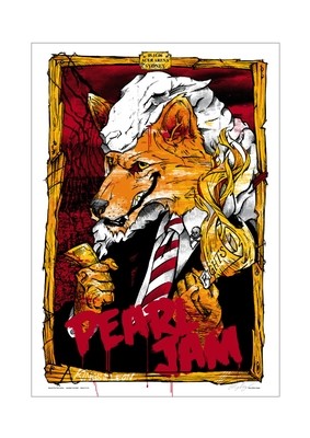 PEARL JAM Acer Arena Sydney, 2006 Dingo Poster