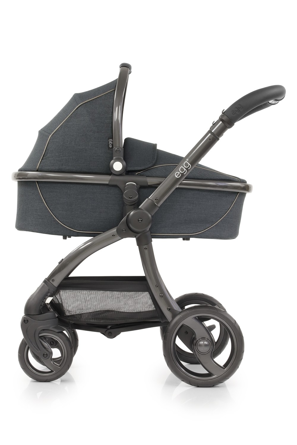 carbon grey egg stroller