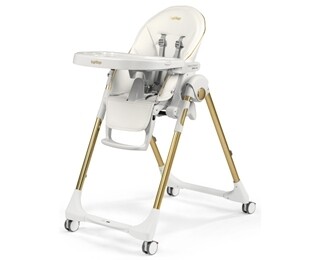 Peg Perego Prima Pappa Follow Me Highchair - Gold