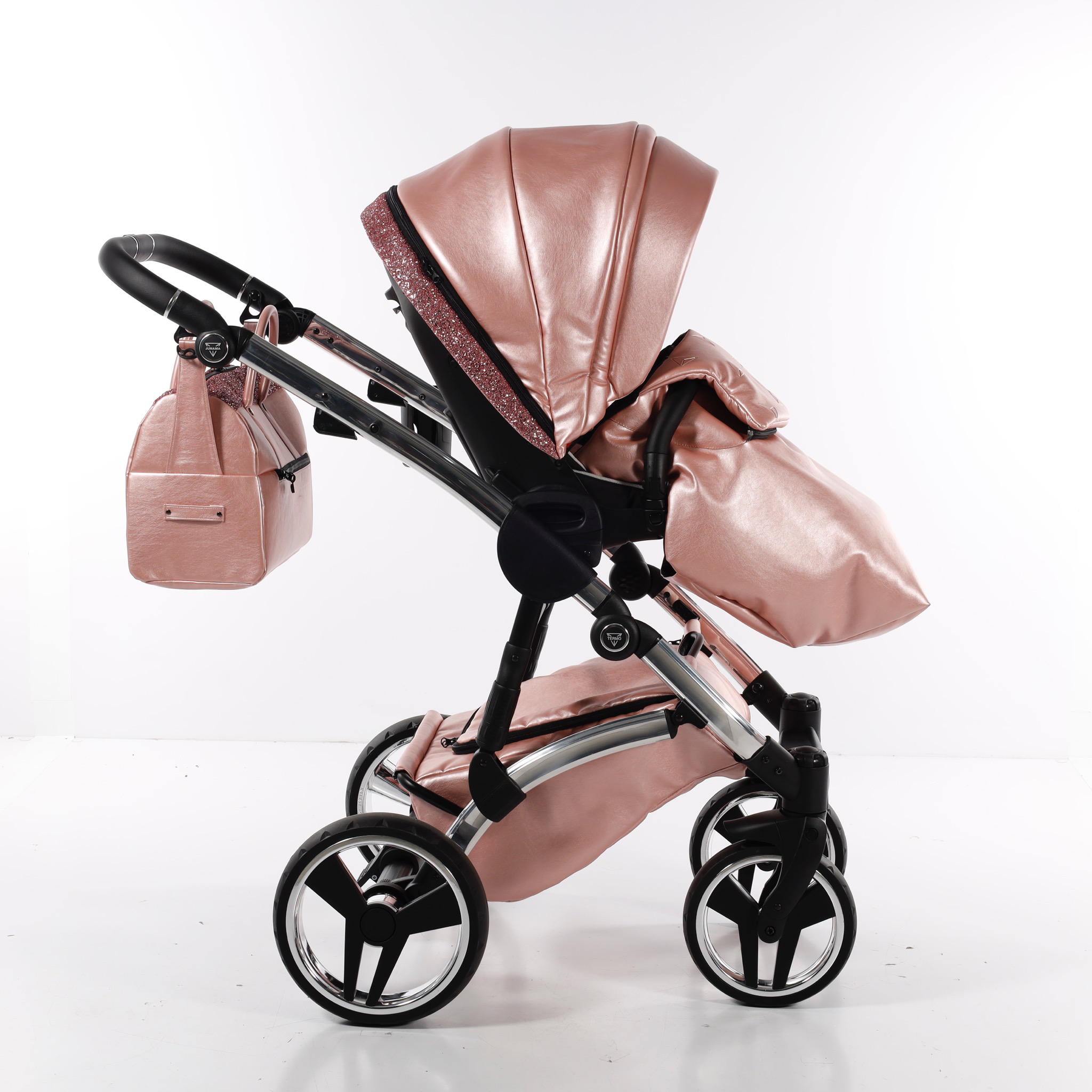 glitter pushchair