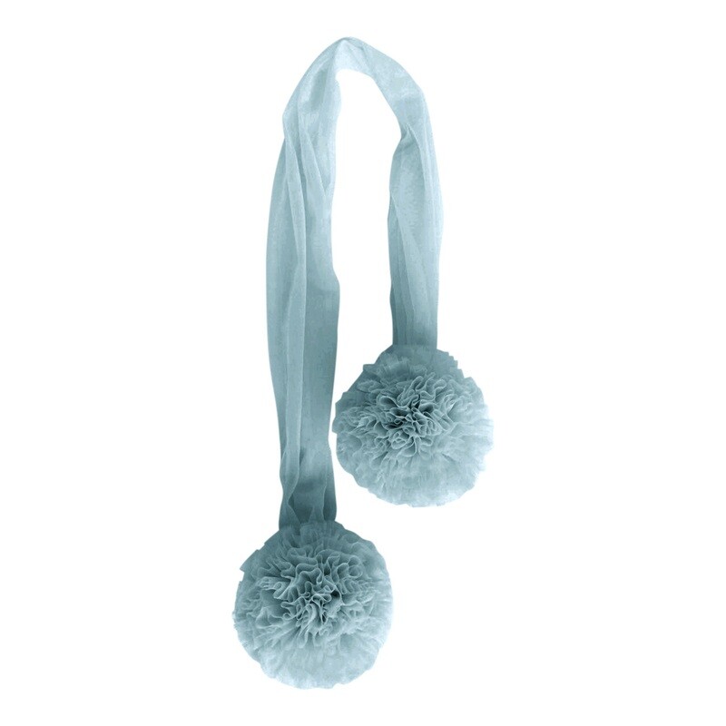 Pom Garland Light Blue