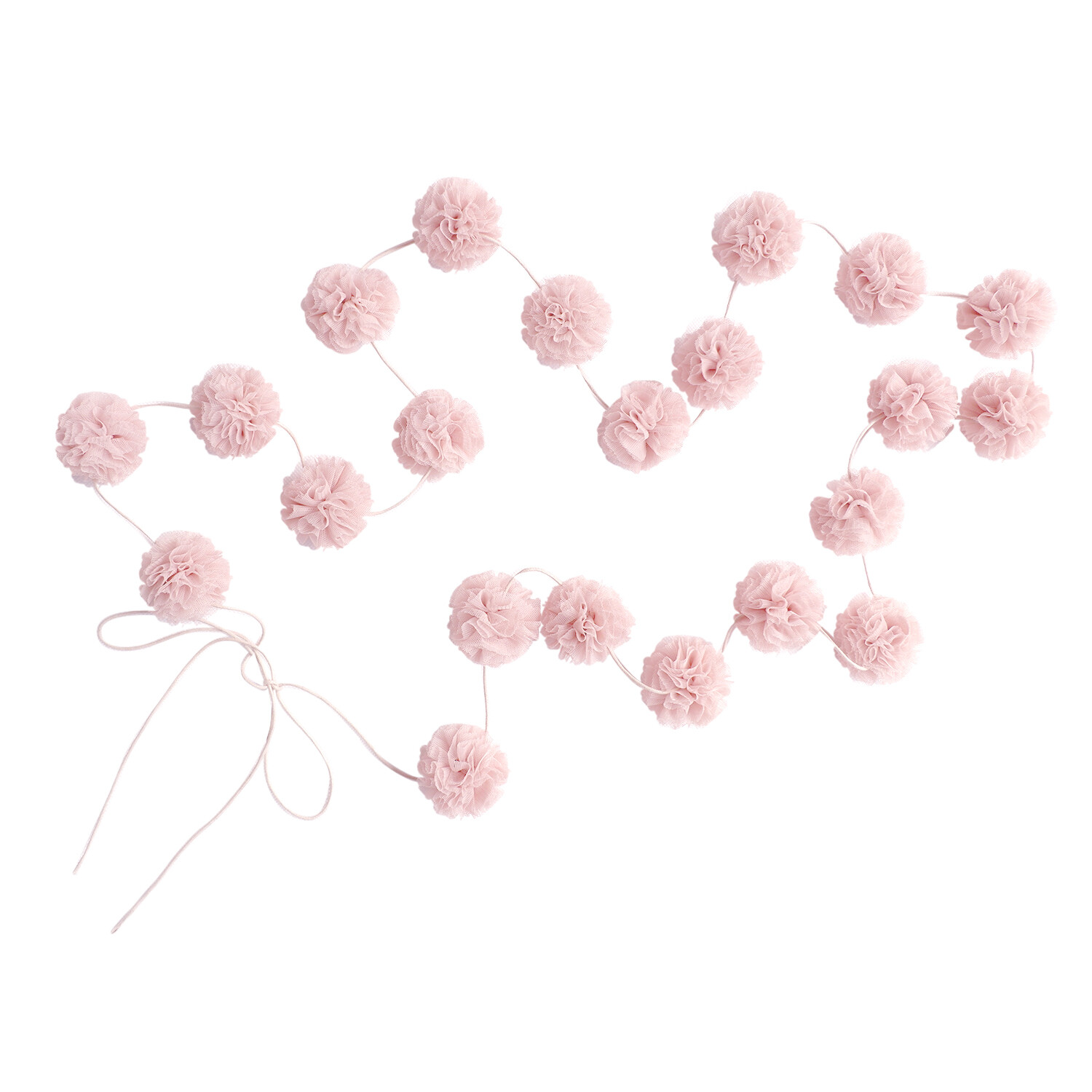 Mini Pom Garland Light Pink