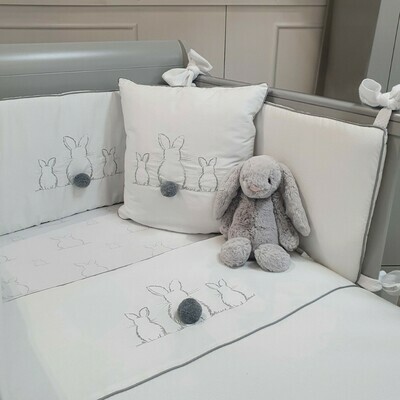 Grey Bunny Bedding