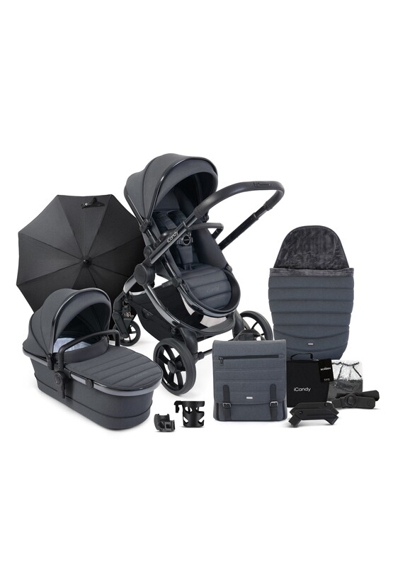 iCandy Peach 7 - Dark Grey Complete Bundle
