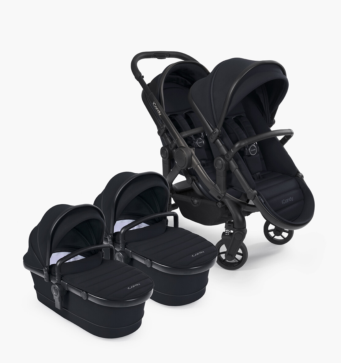 iCandy Peach 7 Twin - Black Edition