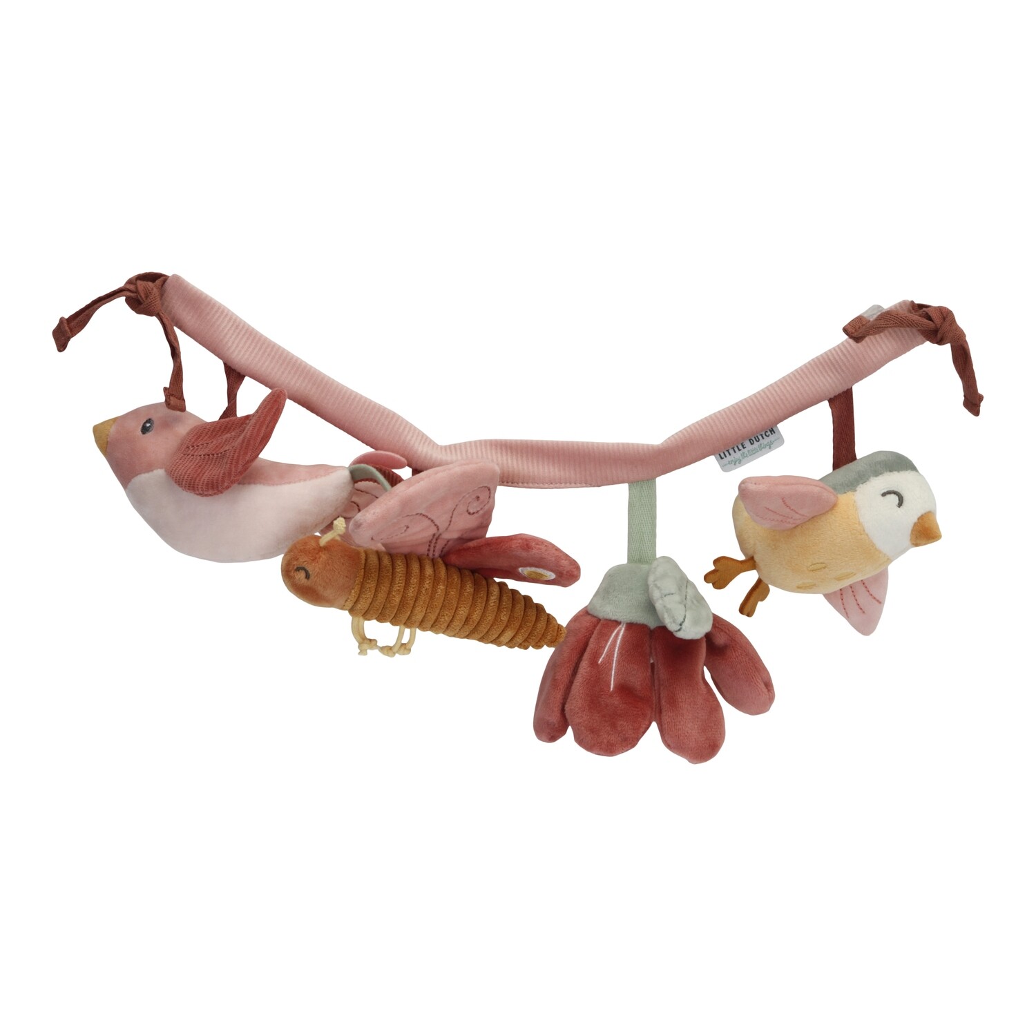 Little Dutch Stroller Chain Flowers and Butterflies