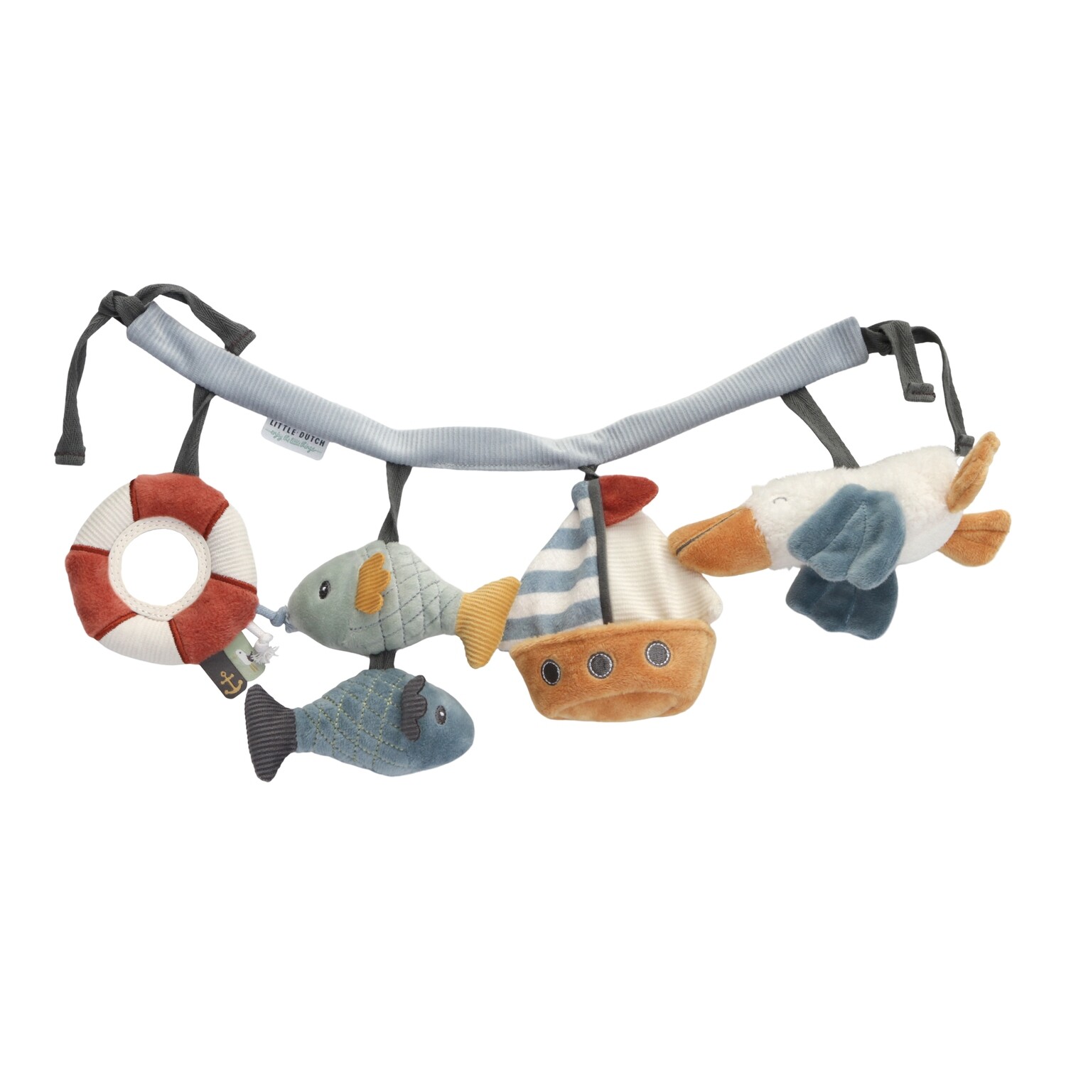 Little Dutch Stroller Chain Sailors Bay