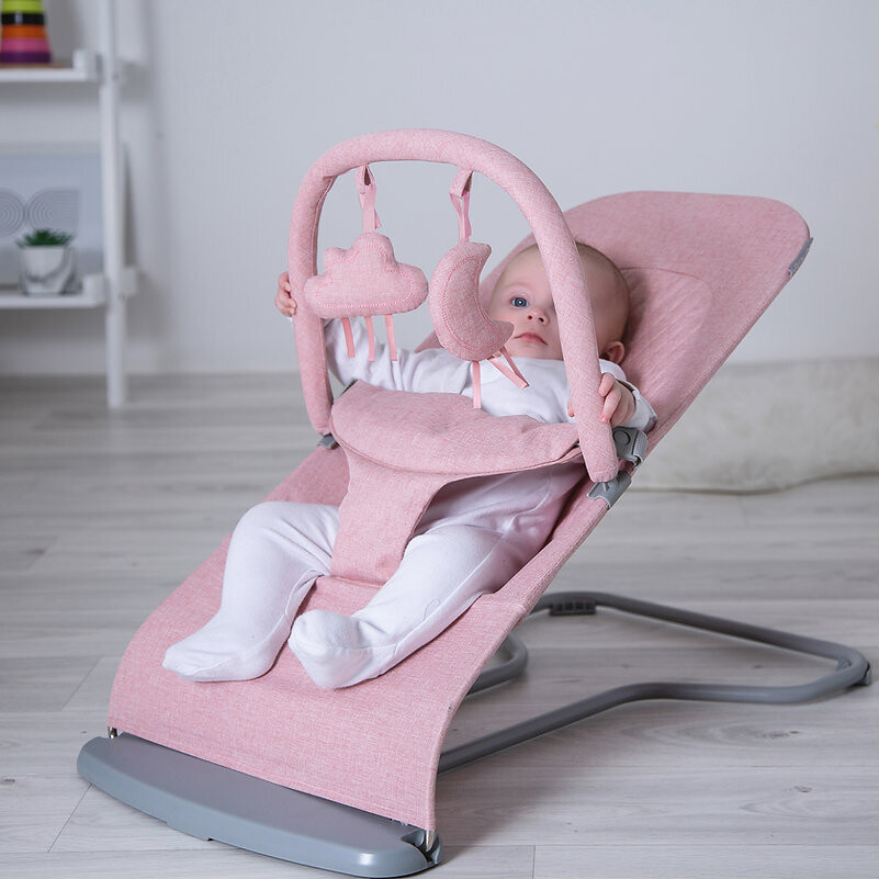 Red Kite Baya Bouncer - Blush Pink