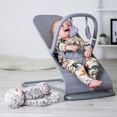 Red Kite Baya Bouncer - Dove Grey
