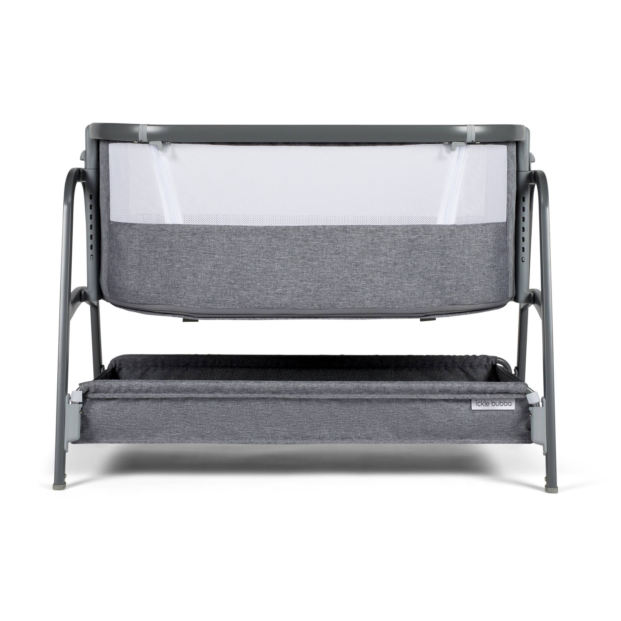 Bubba and Me Bedside Crib Space Grey
