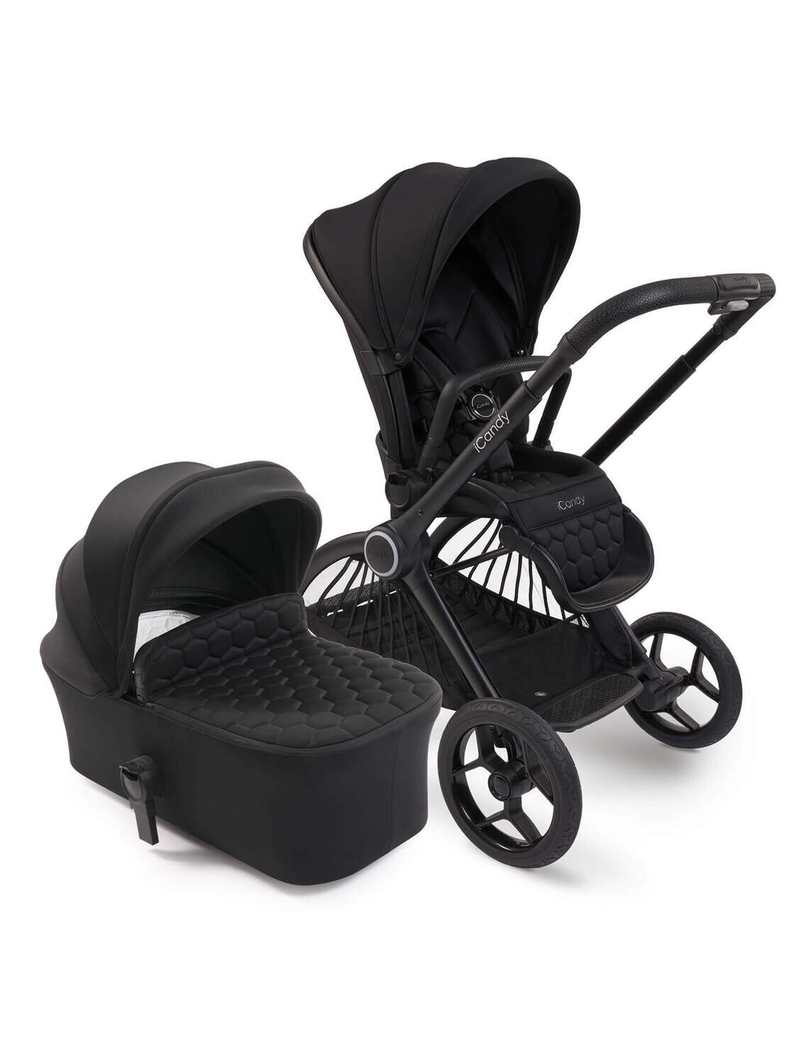 iCandy Core Pushchair and Carrycot - Black Edition