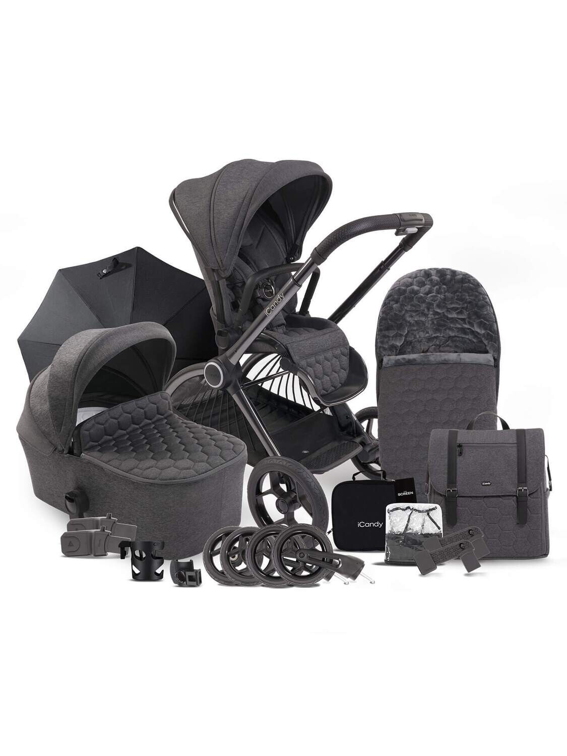 iCandy Core Complete Bundle - Dark Grey