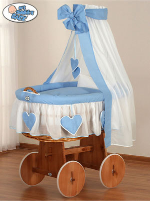 crib with drapes