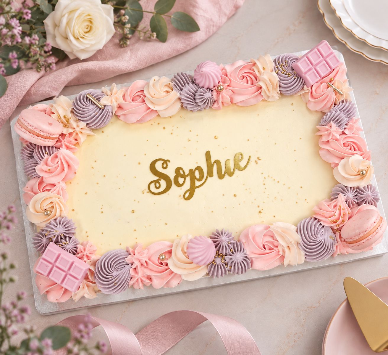 Celebration Sheet Cake