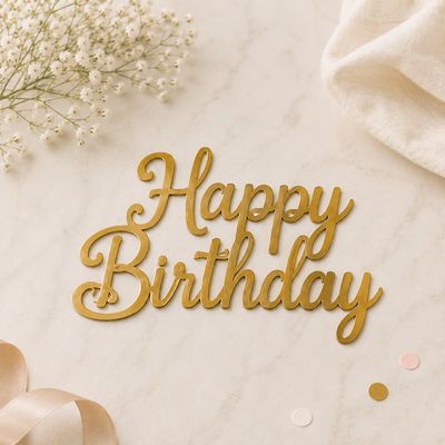 Personalised Cake Topper