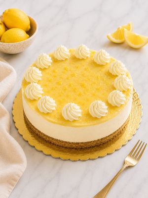 Cheesecake - Lemon Curd Cheesecake - Lemon Curd