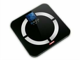Bilancia Body Fat LIBRA, colore nero.
