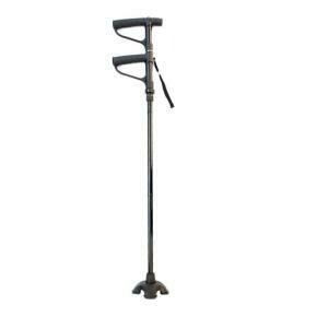 BASTONE DA PASSEGGIO CON TORCIA LED E DOPPIA IMPUGNATURA