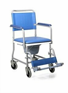 SEDIA COMODA CON BASE PIEGHEVOLE