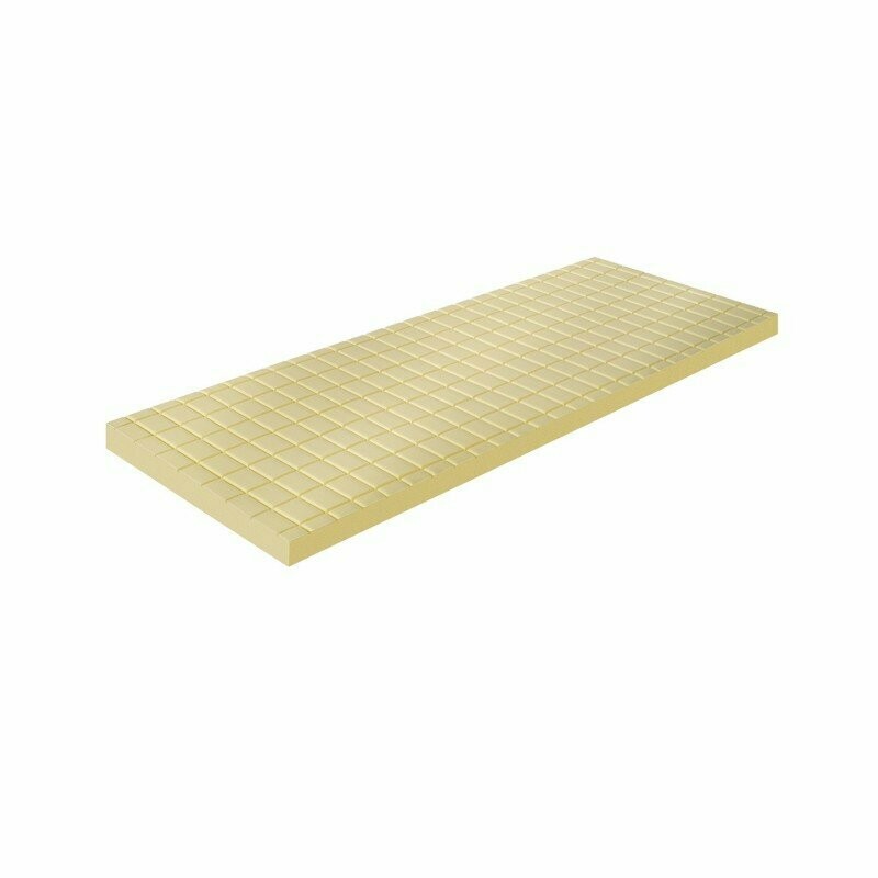 Sovramaterasso topper in viscoelastico termosensibile antidecubito.