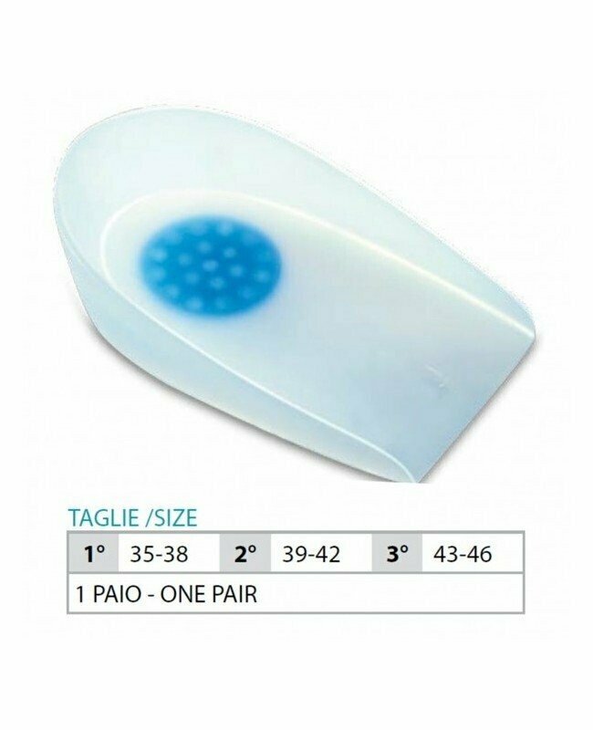 Tallonetta ORIONE in silicone grado medicale, con scarico centrale.