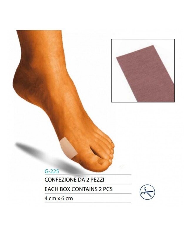 OK PED Cerotti callifughi in striscia 2 pezzi