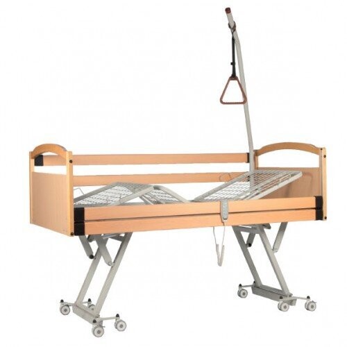 LETTO DA DEGENZA ELETTRICO BARIATRICO A TRE SNODI ELEVABILE CON TRENDELENBURG