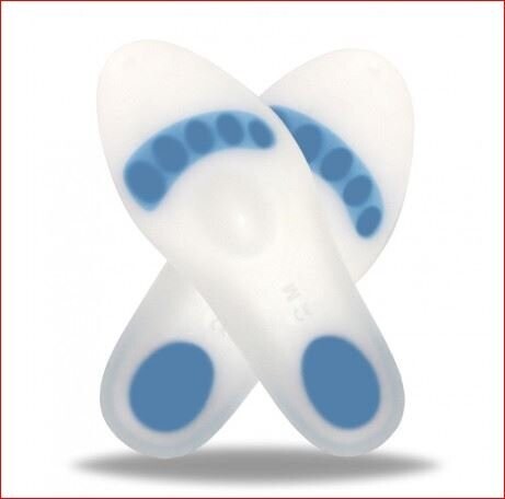 ​OK PED Plantare intero scarico metatarsale-calcaneale con Goccia -Paio Solette in silicone