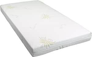 MATERASSINO BABY ALOE VERA PER LETTINO MIS. 60x120 H.10 cm MADE IN ITALY MATERASSINO BABY ALOE VERA PER LETTINO MIS. 60x120 H.10 cm MADE IN ITALY