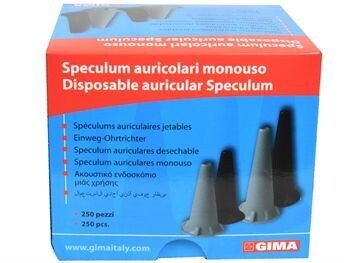 MINI SPECULUM MONOUSO diam. 4mm -NERO 250 PZ.