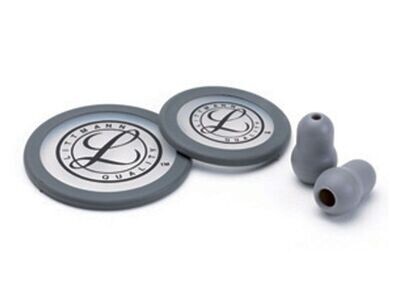 Kit accessori 3M™ Littmann®
2 membrane+anello+olive per Classic III, Cardiology IV-grigio