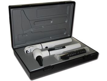 SET DIAGNOSTICO E-SCOPE BIANCO LED in astuccio
OTOSCOPIO+OFTALMOSCOPIO