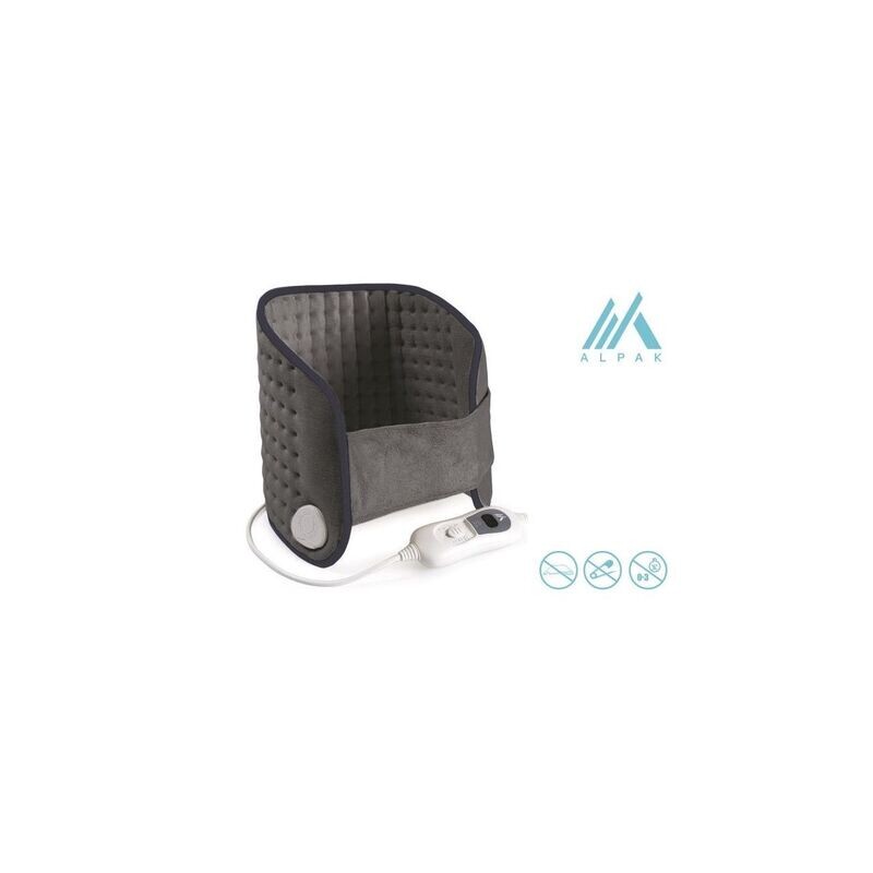 Termoforo elettrico a fascia 3 temperature lavabile con display luminoso