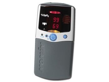 PULSOXIMETRO NONIN PALM SAT 2500A CON ALLARME