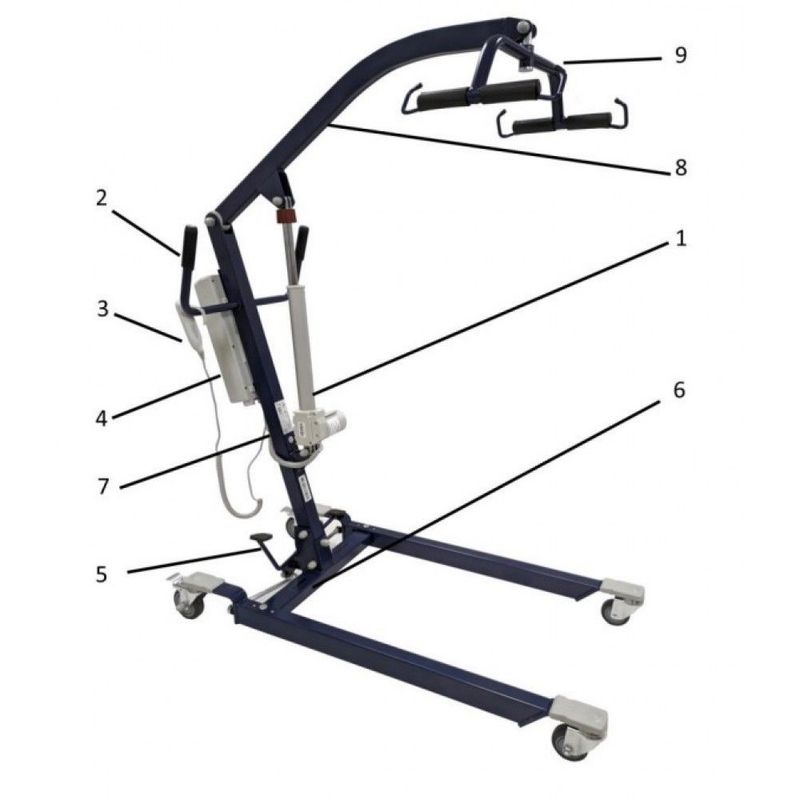 SOLLEVATORE ELETTRICO PER DISABILI SO14 - IMBRCATURA - PORTATA 150kg